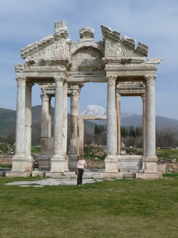 Aphrodite et son temple...